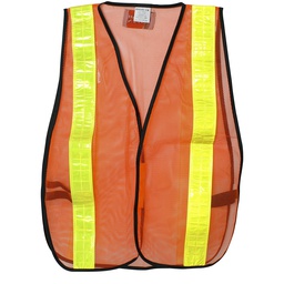 [JY3002] CHALECO MALLA NARANJA DE SEGURIDAD D1