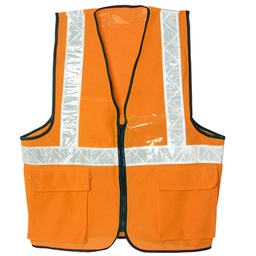 [GA3021] CHALECO MICROPRISMA NARANJA XL