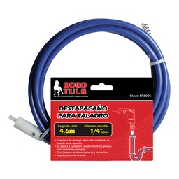 [SR6006] DESTAPACAÑO PARA TALADRO 1/4" X 3 MT