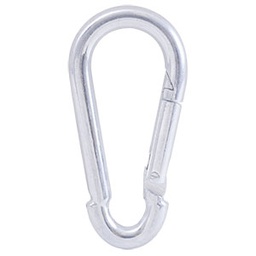 [YC5021] GANCHO RAPIDO C/SEGURO GALV 60X6MM 118k