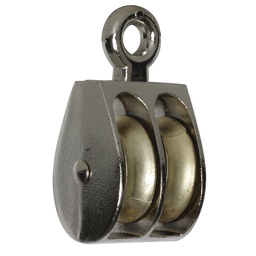 [YC5014] GARRUCHA FIJA 1" (25mm) DOBLE ZINC