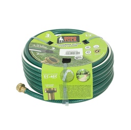 [GB6003] MANGUERA JARDIN TEJIDA 3 CAPAS 1/2"X25M