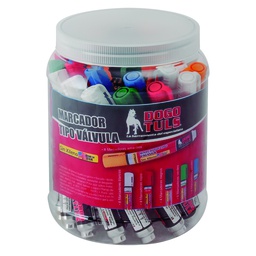 [UK2015] MARCADOR VALVULA DOGOTULS 6 COLORES 30PZ