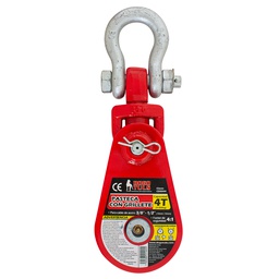 [CD5044] PASTECA 4T GRILLETE CABLE ACERO DE 1/2"