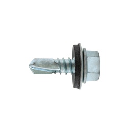 [JC4010] PIJA AUTOTALADRANTE #14 X 3/4" ARANDELA (CAJA CON 1,000 PIEZAS)