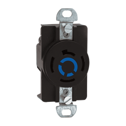 [8810555] RECEPTACULO MEDIA VUELTA 4 POLOS 4 HILOS