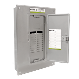 [AQO312-F] CENTRO DE CARGA PARA EMPOTRAR 12 UNIDADES 3F - 4H   125 AMP