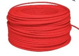 [1500081] CABLE  DE 100 MTS   AUTOMOTRIZ FLEXIBLE  8 ROJO