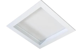 [A1F-0S9S0-G-B5-01] CARCASA DE EMPOTRAR CUADRADO PARA 2 LAMPARAS PLC 26W BLANCO