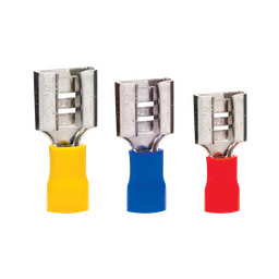 [AE55125] TERMINAL TIPO HEMBRA AISLADAS (PVC) .187 R