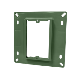 [MRP019V] MARCO REDUCCION NO METALICO 4"X4" VERDE