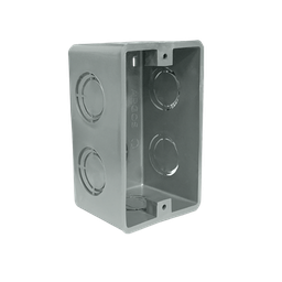 [CAJA713] CAJA CUADRADA 3X3" GRIS