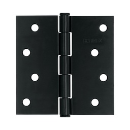 [46709] Bisagra cuadrada 4' acero negro, cabeza plana, Hermex