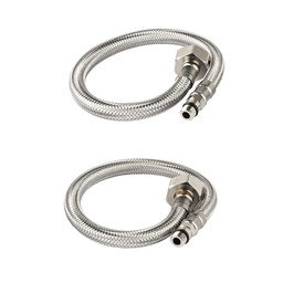 [49436] Juego de 2 mangueras para mezcladoras tipo monomando, Basic