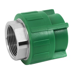 [45453] Adaptador PPR 1-1/4' hembra con inserto metalico, Foset