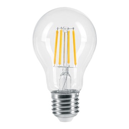 [46211] Lampara LED tipo A19 6 W con filamento luz calida, blister
