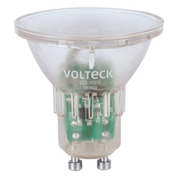 [48405] Lampara trans. de LED 3 W MR16 base GU10 luz calida, blister