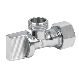 [49108] Llave angular de laton 1/2 x 1/2' para CPVC, tipo barrilito