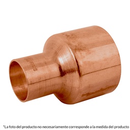 [48873] Cople reduccion bushing cobre 1-1/4 x 1/2', Foset
