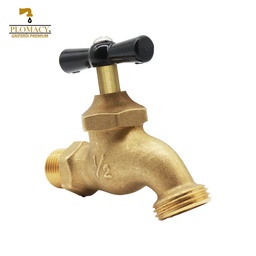 [LLJG] Llave Jardin Premium 1/2" 100% Laton  Plomacy  (LLJG)