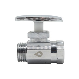 [VCR13] Valvula de Control Recta 1/2" X 1/2" 100% Laton Plomacy (En Cajita) (VCR13)