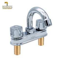 [PM4T] Mezcladora Para Lavabo 4" Maneral Tipo Uniersal  Plomacy  (PM4T)