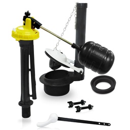 [2716] Herraje WC Econo-Max 3"  Palanca Blanca (2716)