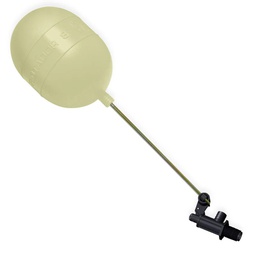 [3048] Valvula Para Flotador de Tinaco 3/4" Con Flotador #8 Varilla Tropicalizada  1/4" x 11"  (3048)