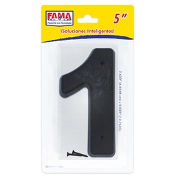 [2211] Numero Para Exterior  "1"  en Blister  (2211)