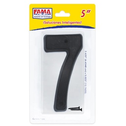 [2217] Numero Para Exterior  "7"  en Blister  (2217)