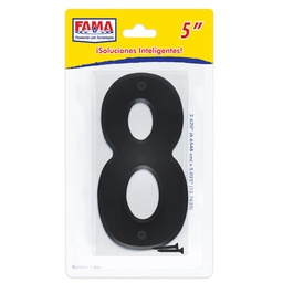 [2218] Numero Para Exterior  "8"  en Blister  (2218)
