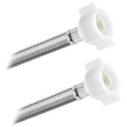 [3535] FamaFlex Premium Para  Agua Potable 1/2" AM x 1/2" AM x 40cm.-16"  (3535)