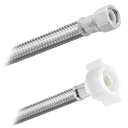 [3529] FamaFlex Premium Para  Agua Potable 3/8" COMP x 1/2" AM x 55cm.-22"  (3529)