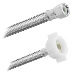 [3543] FamaFlex Premium Para Sanitario 3/8" COMP X 7/8" AM X 22cm.-9"  (3543)