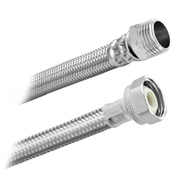 [3573] FamaFlex Premium Para Boiler Macho 3/4" FIP x 3/4" M x 80cm.-32"  (3573)