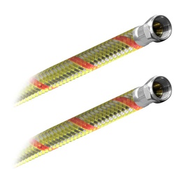 [3961] FamaFlex Poliacero Para Gas 5/16" x 5/16" x 100cm.-40" (3961)