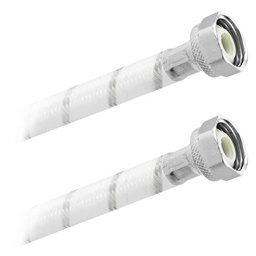 [3807] FamaFlex Poli-Acetal Para Agua Potable 1/2" FIP x 1/2" FIP x 50cm.-20"  (3807)