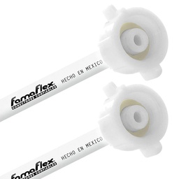 [2030] FamaFlex PoliMax Para Agua Potable 1/2" AM x 1/2" AM x 45cm.-18" (2030)