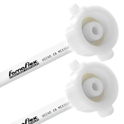 [2039] FamaFlex PoliMax Para Sanitario 7/8" AM x 7/8" AM x 45cm.-18"  (2039)