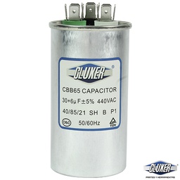 [CXC440306] 1 Capacitor De Trabajo 30/6mf, 440v +-5%, 50/60hz