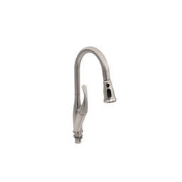 [015FM] MEZCLADORA MONOMANDO P/FREG A.INOX 304 P/RETRACTIL A.CEPILLADO