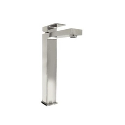 [24MCB] MEZCLADORA  MONOMANDO ALTA P/LAVABO AC. INOXIDABLE 304 AC. CEPILLADO