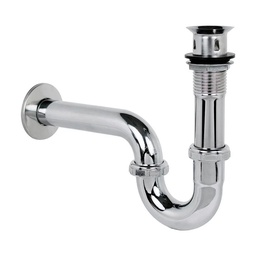 [29B] TRAMPA LAVABO PARED C/CONTRA TUBO CROMADA