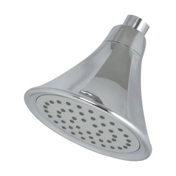 [44PH] REGADERA PIRAMIDAL REDONDA 4 1/2 114MM S/BRAZO AC/CROMO