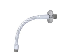 [45F] BRAZO FLEXIBLE DE ACERO INOX 30CM ACABADO CROMO
