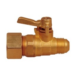 [4CF] VALVULA PASO P/COBRE 1/2 COMP X 3/8 FLARE