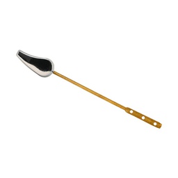 [60R] PALANCA W.C. ACERO LATONADO