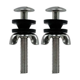 [61FT] JUEGO TORNILLOS DE FIERRO TROPICALIZADO P/TAZA