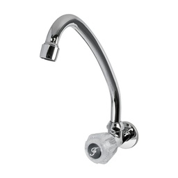 [7FPL] LLAVE IND.P/FREG A LA PARED MAN.ACRILICO AC.CROMO