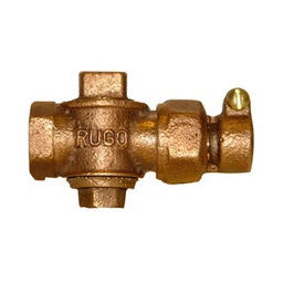 [89LTA 19X22] VALVULA BANQ.3/4" C/DIAM.EXT.7/8" C/TCA.ABR.FIERRO/POLIET